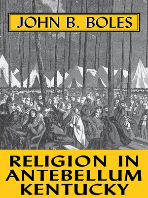 cover image of Religion in Antebellum Kentucky